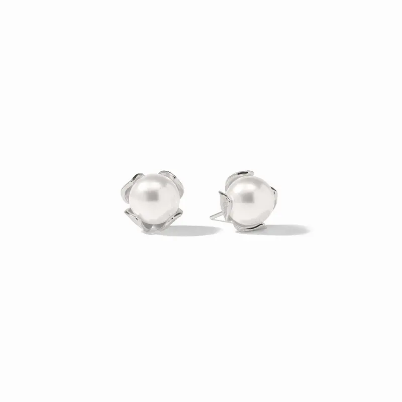 Penelope Studs in Pearl