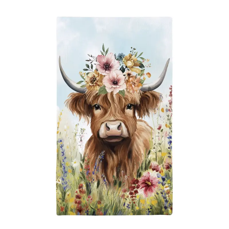 Petal & Plow Kitchen Towel Quick Dry Waffle Weave