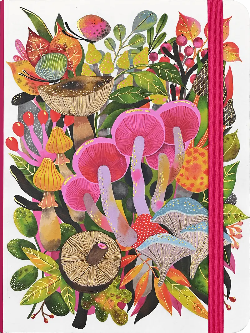 Peter Pauper Mushroom Medley Journal