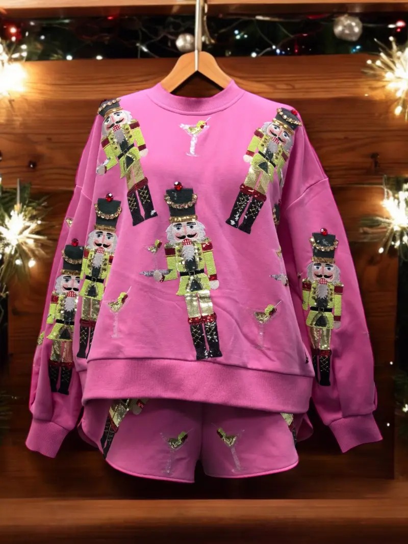 Pink Martini Nutcrackers Sweatshirt