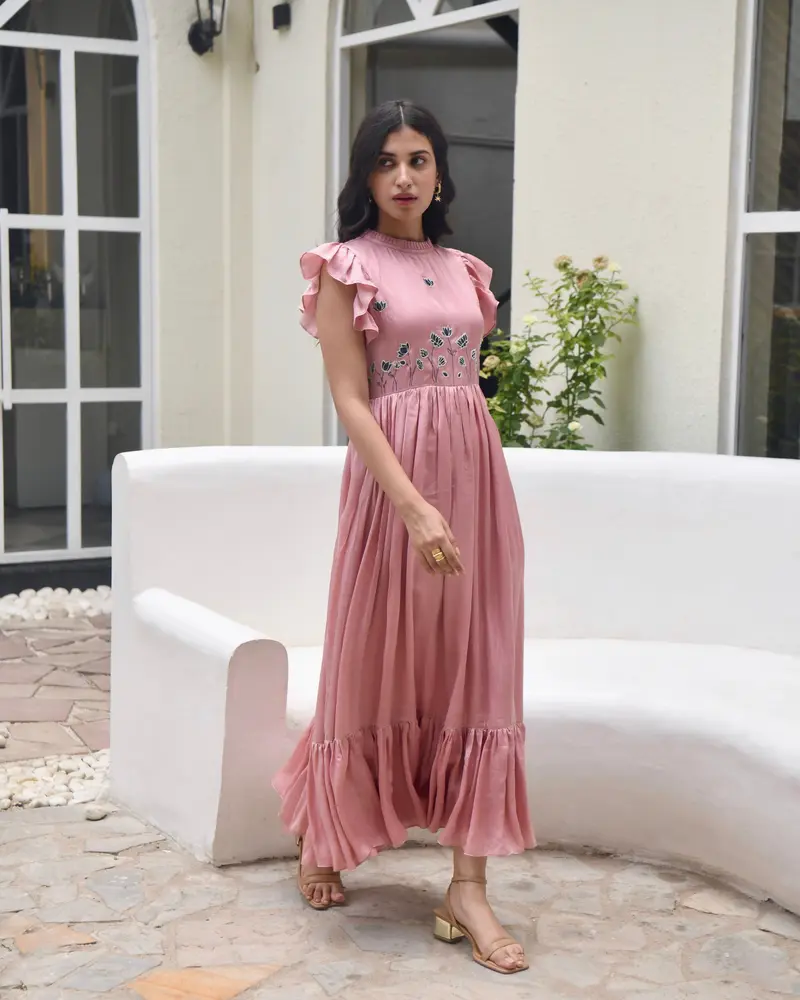 Pink Maxi Dress