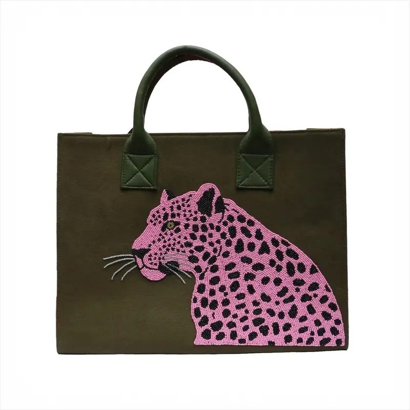 Pink Panthera Tote