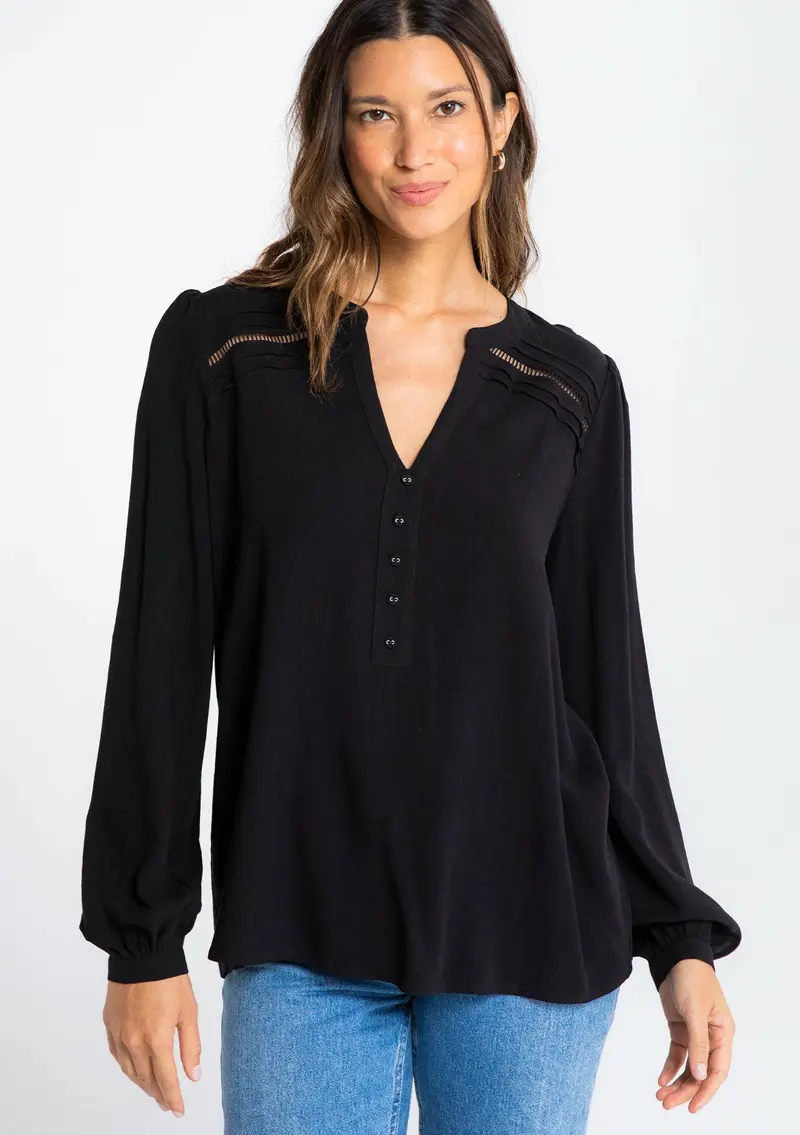 Pippa Linen Blend Blouse