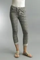 Plaid Pants With Pockets
