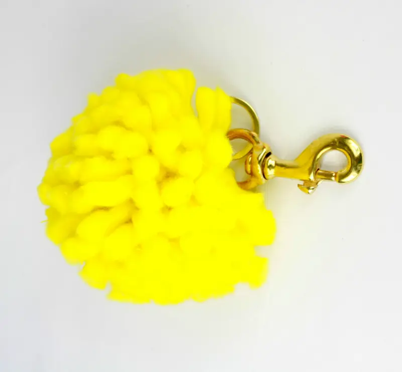 Pom Pom Key Chain - Sunshine