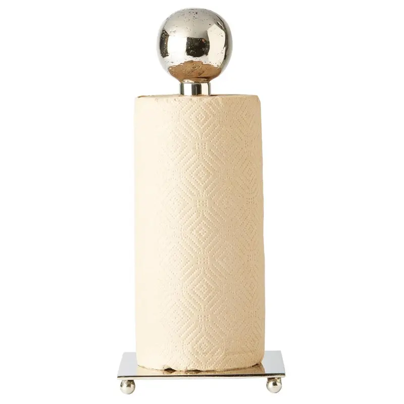 Posada Paper Towel Holder, Nickel