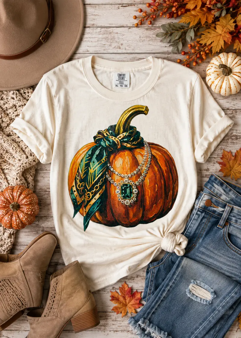 Posh Pumpkin Boujee Tee