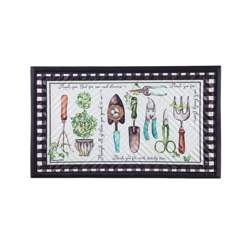 Potting Shed Embossed Door Mat