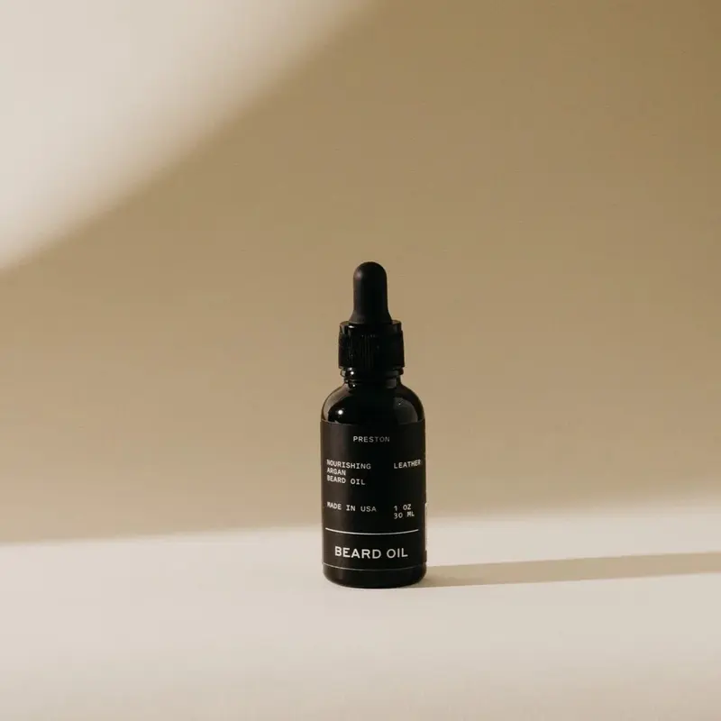 Preston Beard Oil Leather