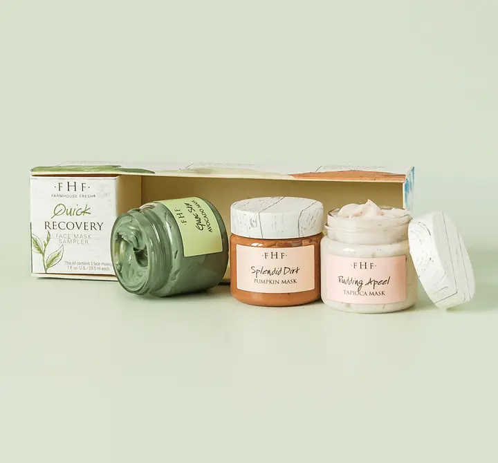 Quick Recovery Face Mask Sampler by FarmHouse Fresh