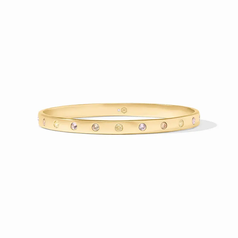 Rainbow Bangle in Champagne Radiance