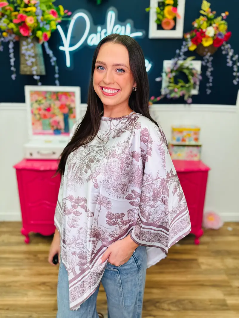 Rainforest Echos Top - FINAL SALE