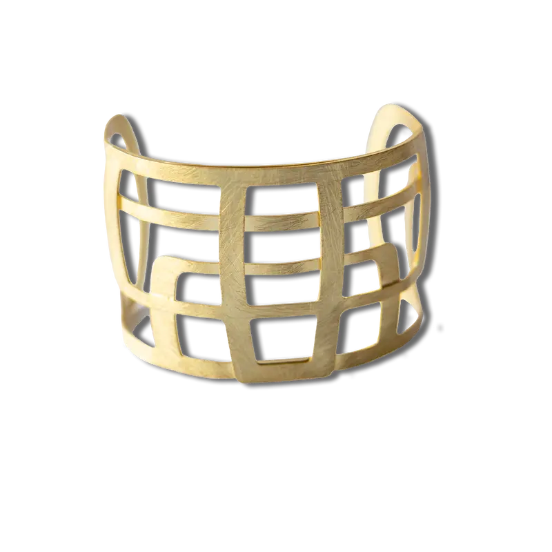 Ransom Cuff Bracelet - Gold