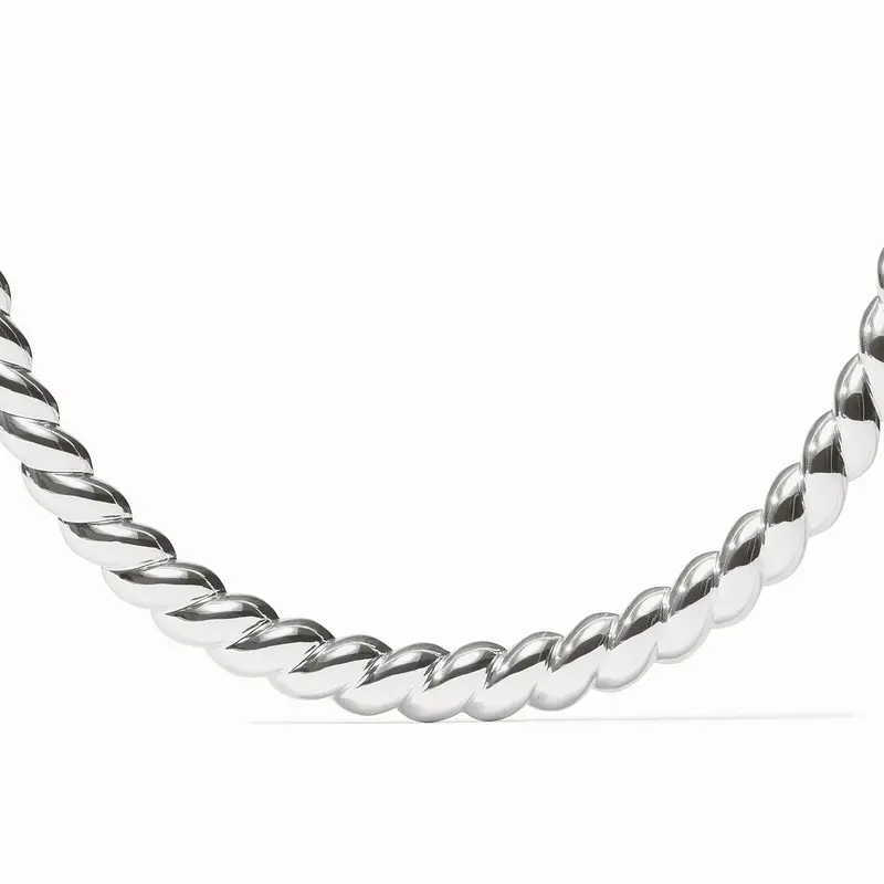 Ravello Collar Necklace in Silver