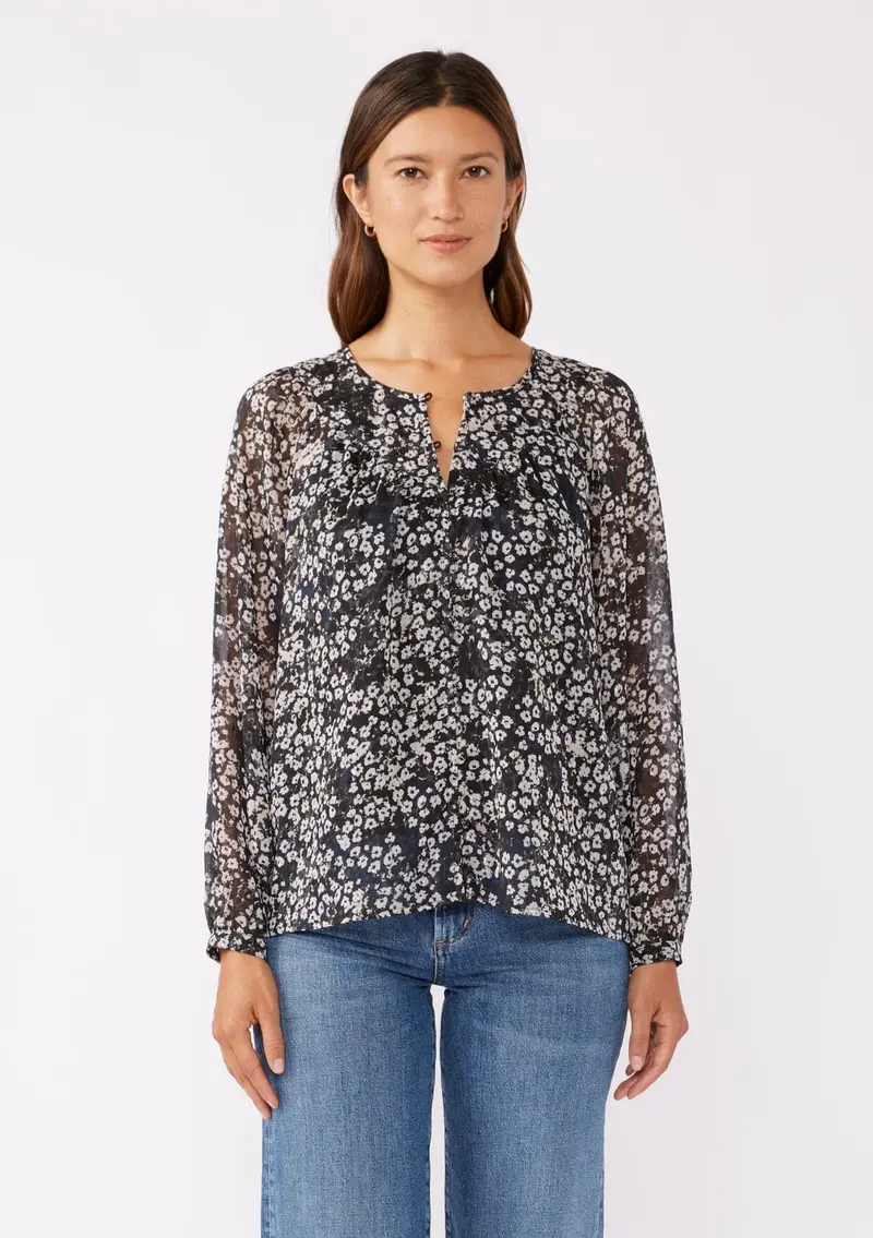 Raven's Garden Button Down Blouse