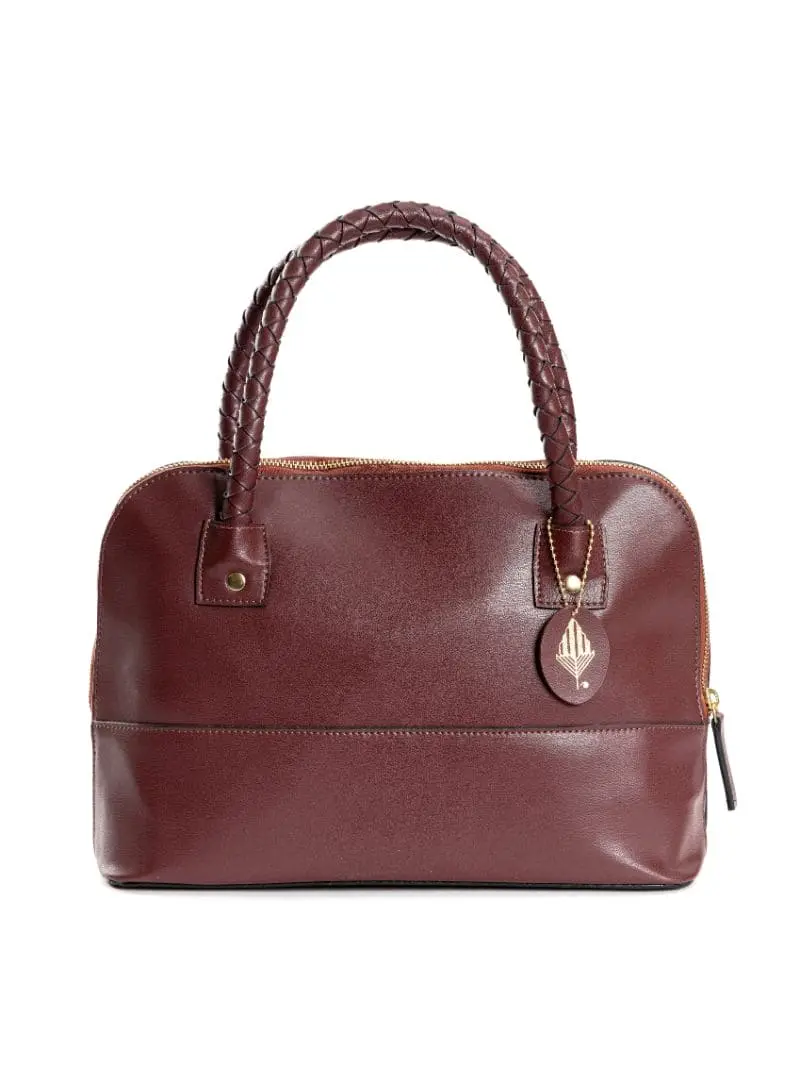 Red Office Wear Shoulder Bag