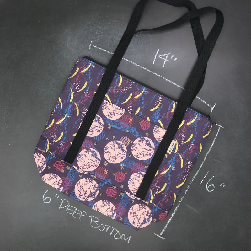 Reversible Hither Thither Tote Bag in Moon Shadow Rosé