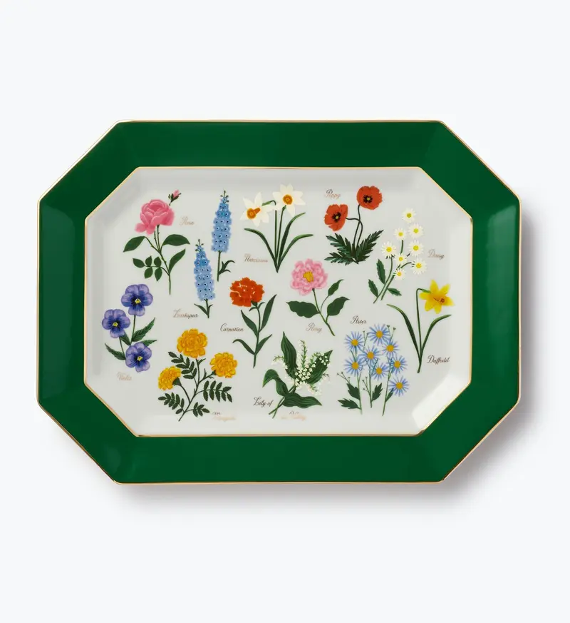 Rifle Paper Co. Garden Study Serving Platter