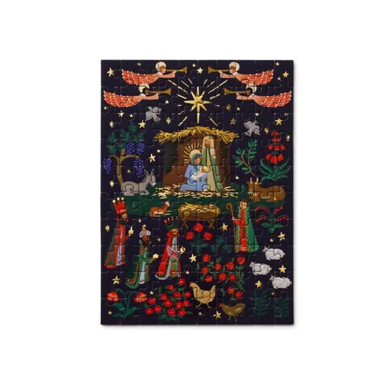 Rifle Paper Nativity Mini Jigsaw Puzzle