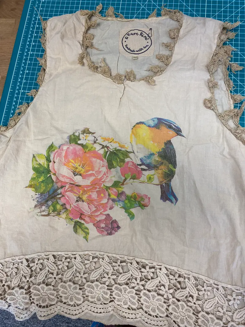 Robin Crochet Lace Tank