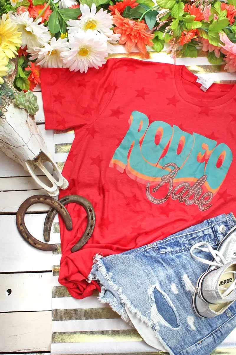 Rodeo Babe Unisex Five Star Tee