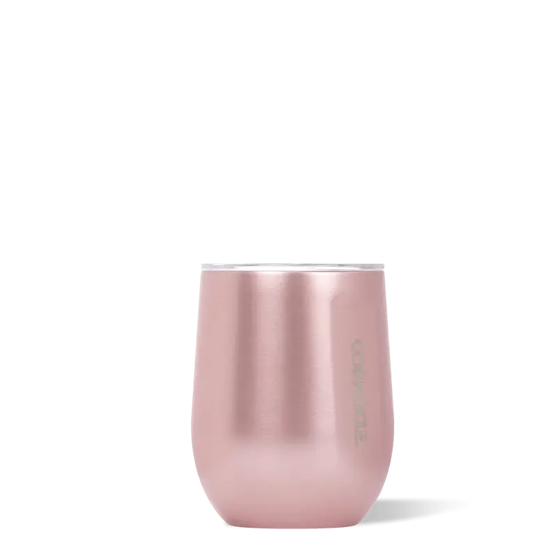 Rose Metallic Stemless 12oz by Corkcicle
