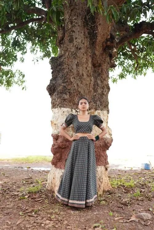 Sage Green Lehenga Set