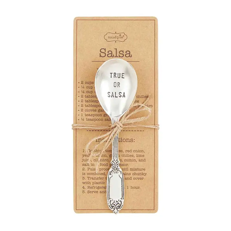 Salsa Recipe Spoon