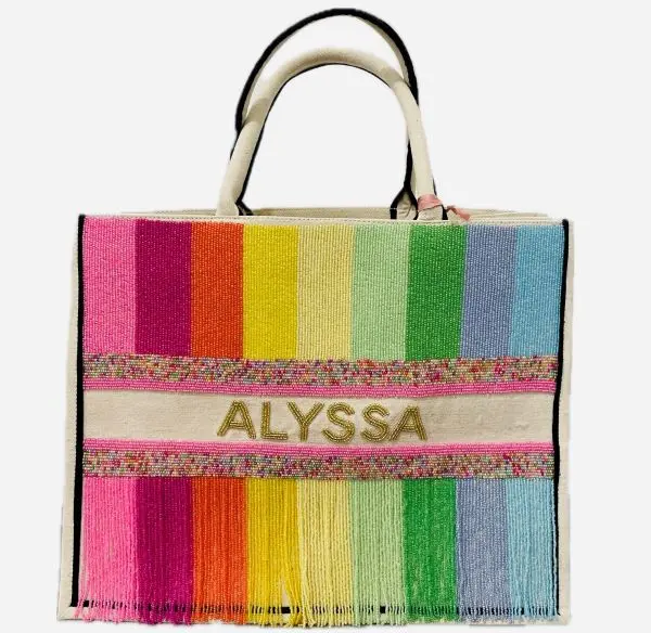 Sample Alyssa Fringes Tote