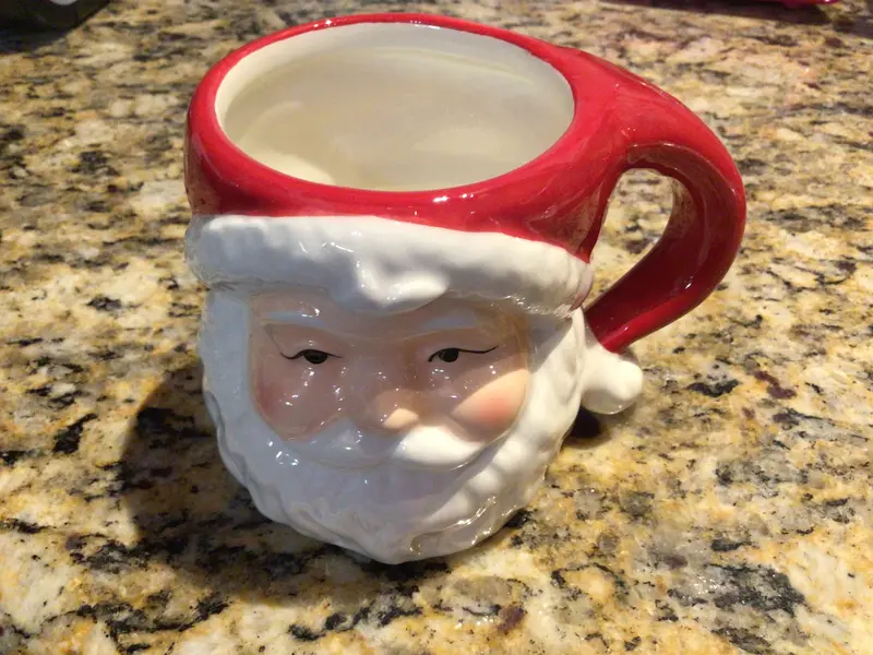 santa mug
