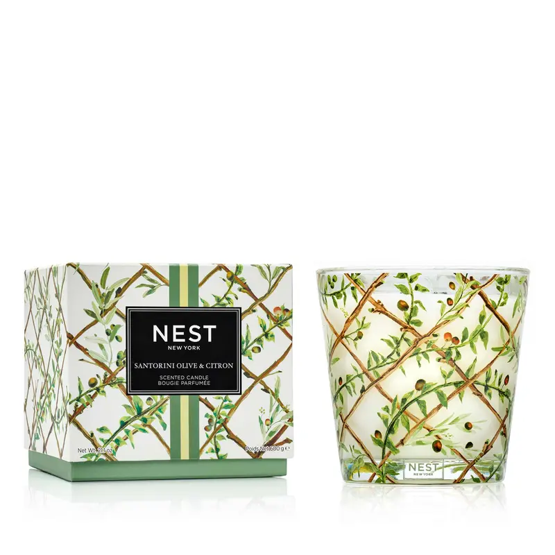 Santorini Olive & Citron Specialty 3-Wick Candle