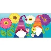 Sassafras Switch Mat Garden Gnomes by Evergreen