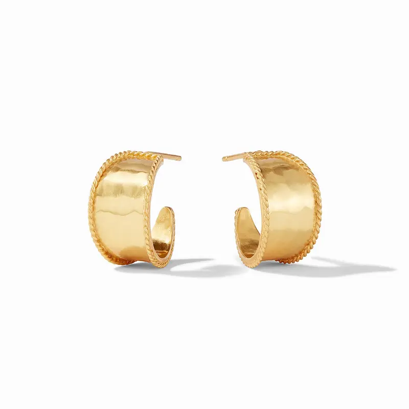 Savoy Hoops in Gold