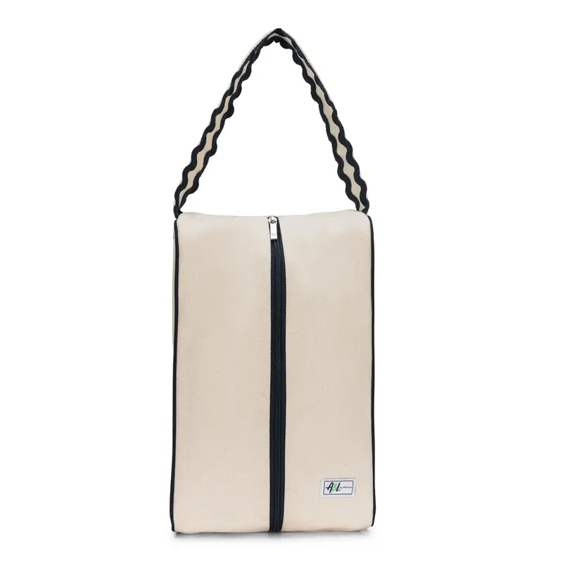 Scalloped Shoe Bag