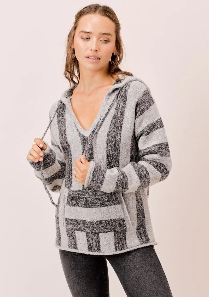 Scout Striped Baja Hoodie