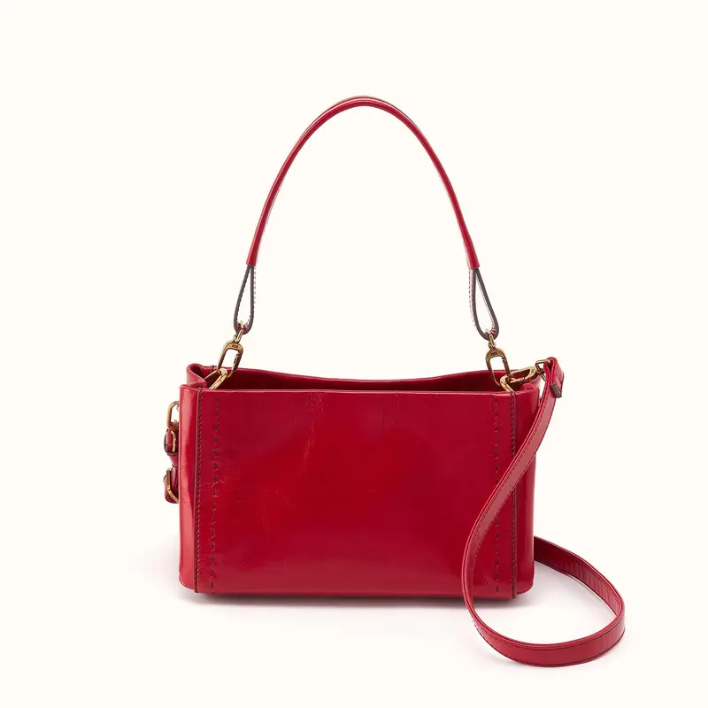 Seneca Shoulder Crossbody in True Red