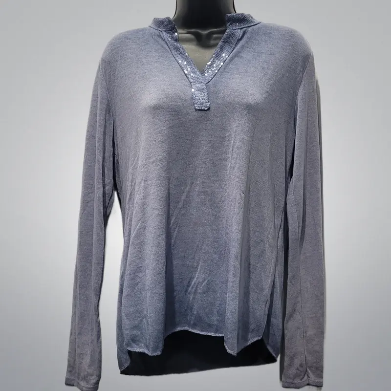 Sequined V-Neck top