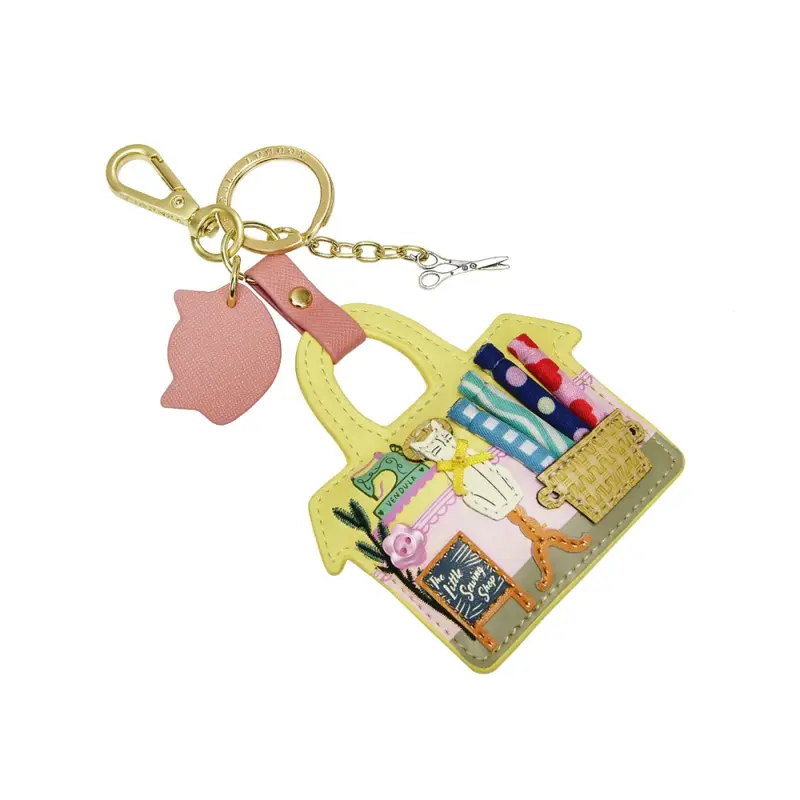 Sewing Shop - Raspberry Edition Key Charm