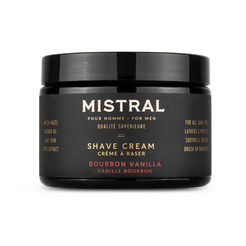 Shave Cream - Bourbon Vanilla
