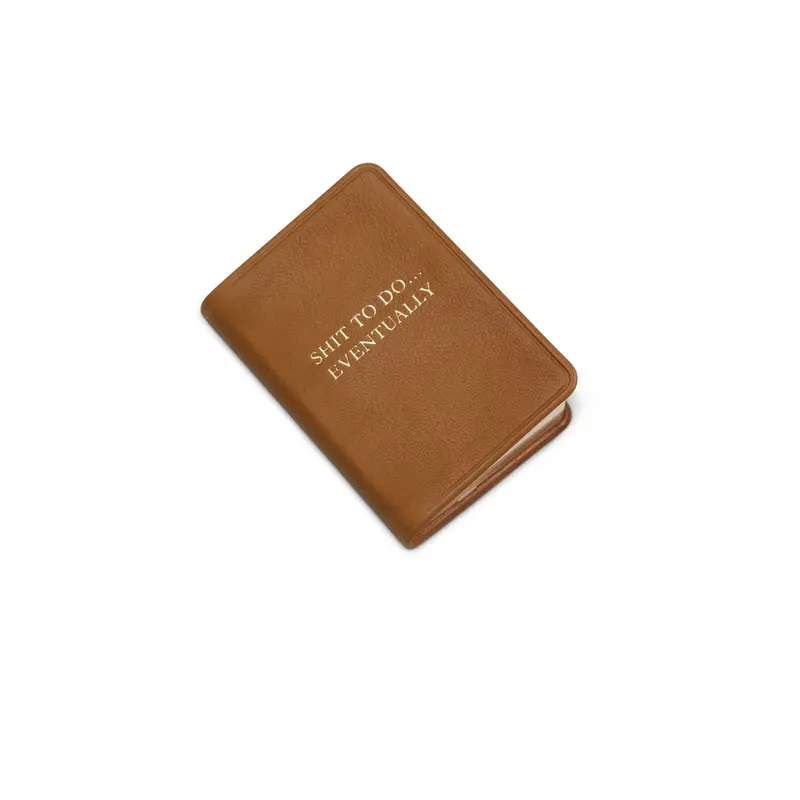 Shit To Do ... Eventually - Mini Notebook - Tan