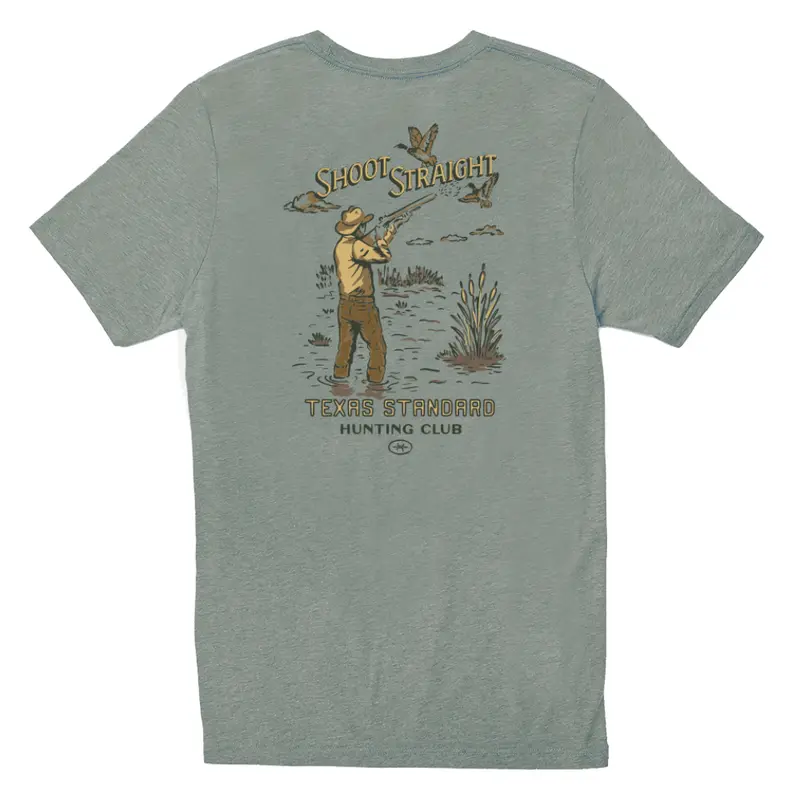Shoot Straight Heritage Printed Tee