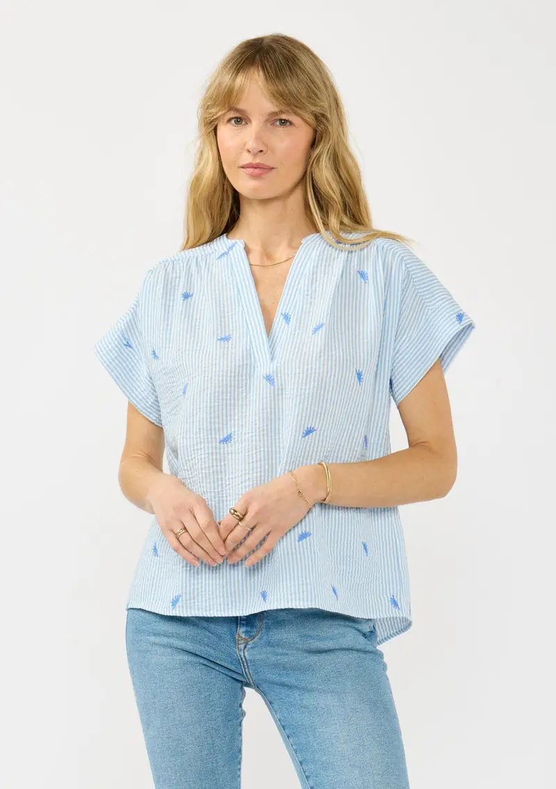 Sia Striped Top