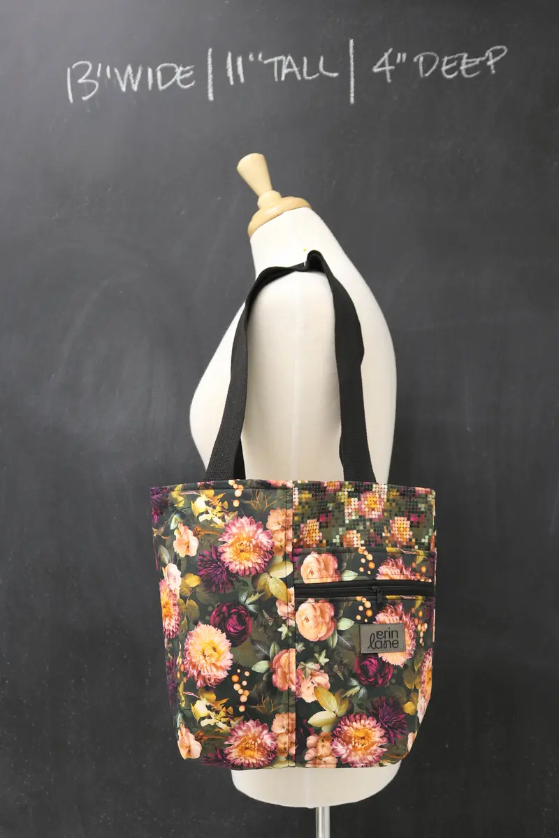 Side Kick Tote Bag in Forget Me Never