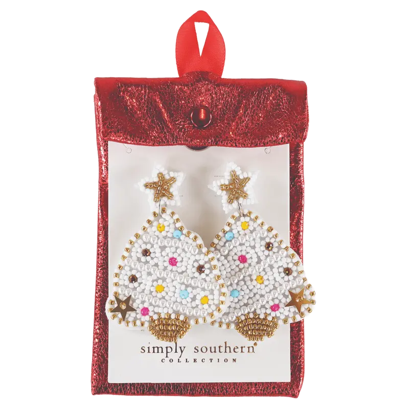 Simply Southern Christmas Beaded Earrings