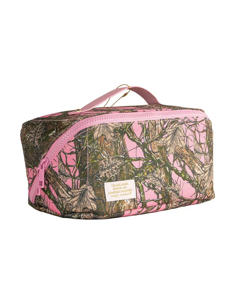 Simply Southern Cosmo Bag Camo Pink