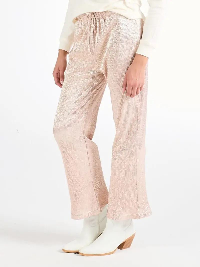Simply Southern Dazzle Gold Pant