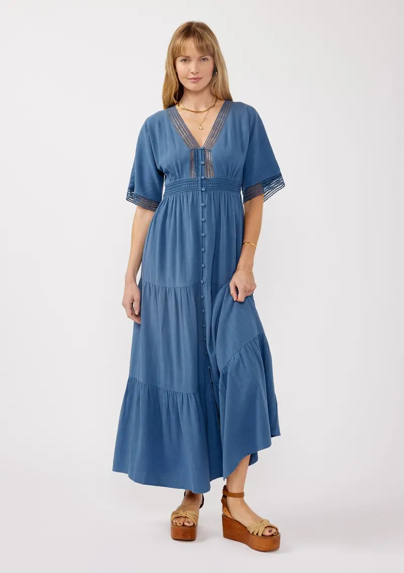 Skyler Tiered Maxi Dress