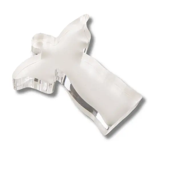 Small Clear Acrylic Angel Weight