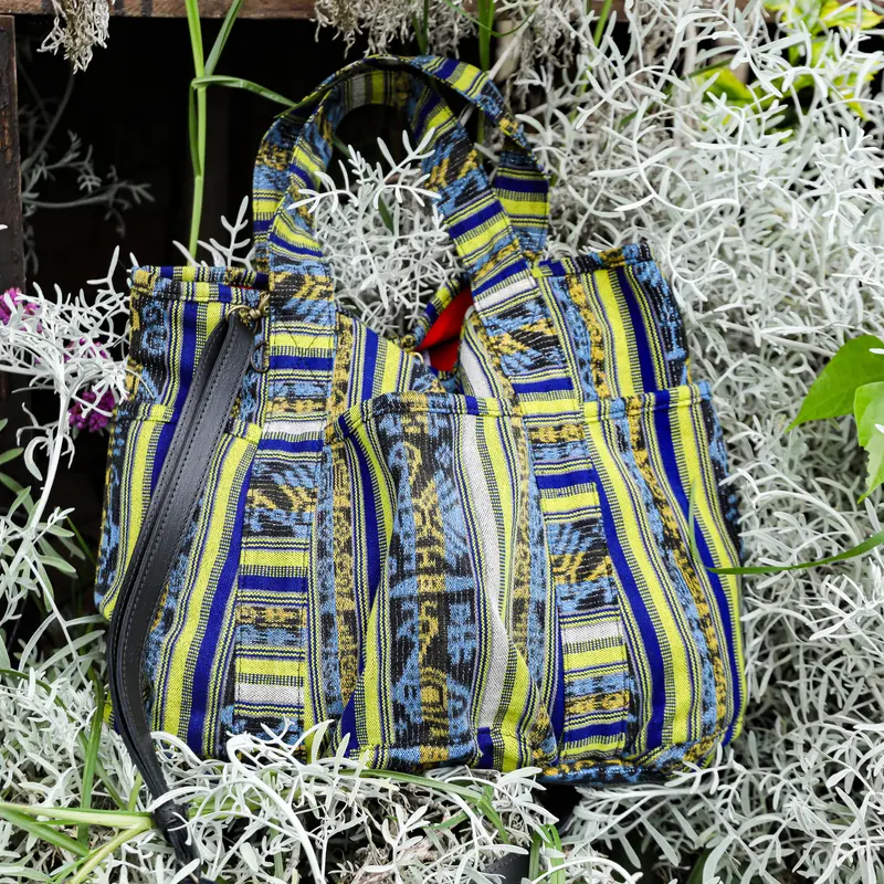 SMALL SANTI TOTE SET - VINTAGE CORTE - BLACK - NO. 201848