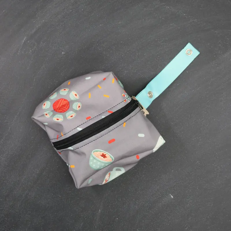 Snap and Stash Accessory Project Bag in Let's Get Toddy